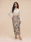 Ensemble 2p jupe en brocart Talyssia