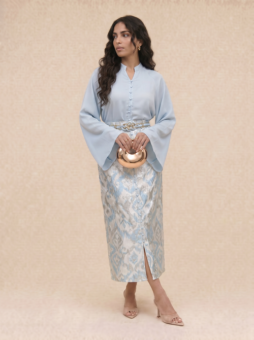 Ensemble 2p jupe en brocart Talyssia