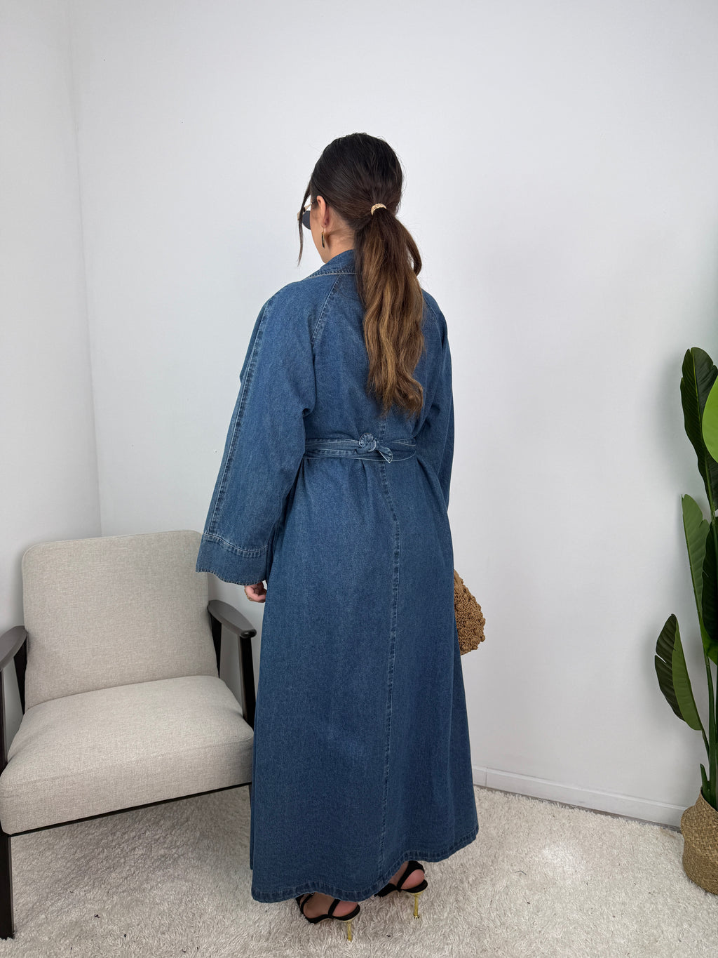Veste trench en Jean Louise