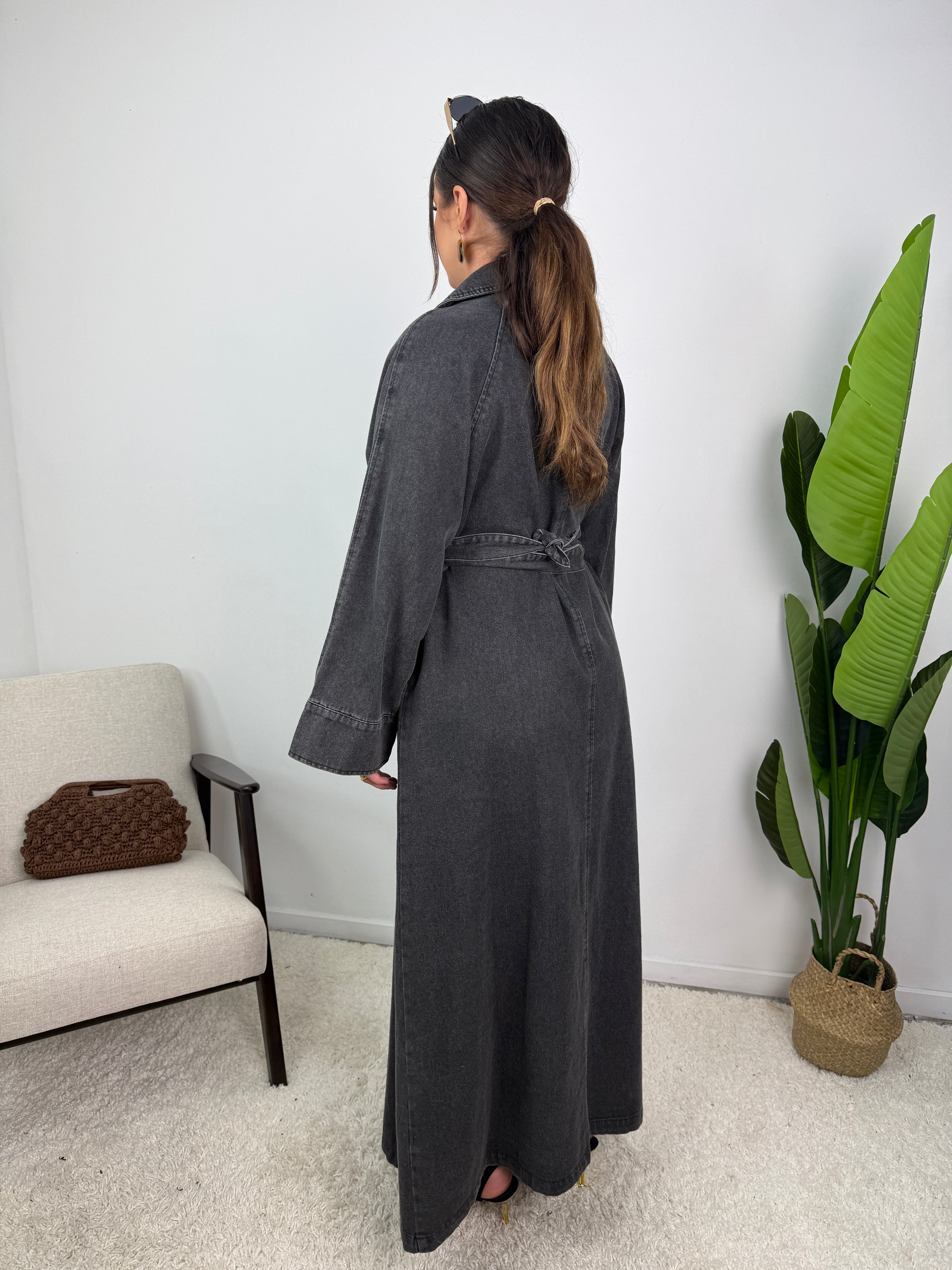 Veste trench en Jean Louise
