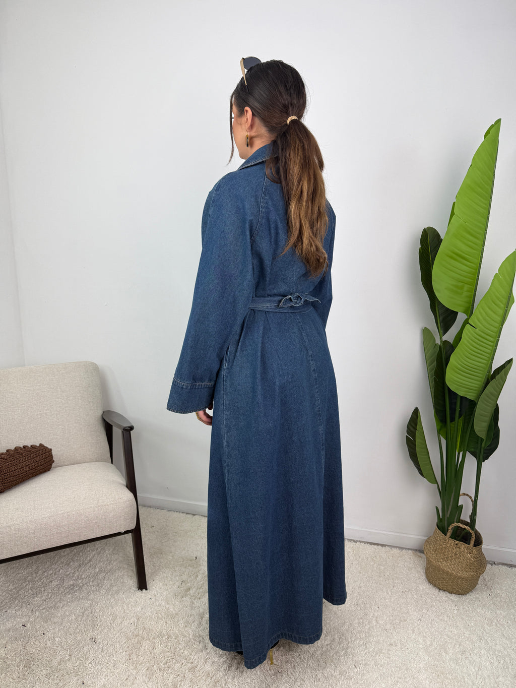 Veste trench en Jean Louise