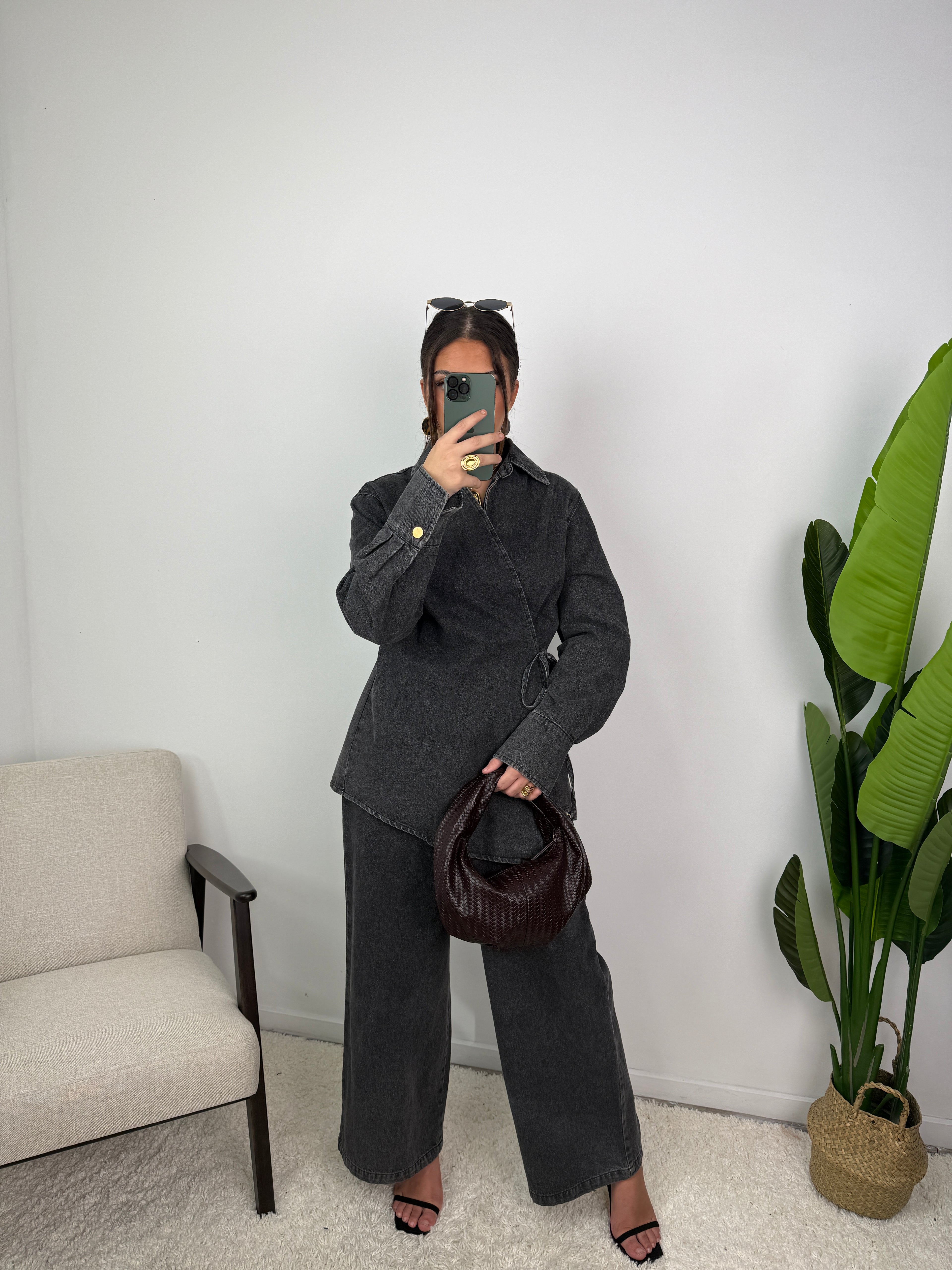 Ensemble jean pantalon léa