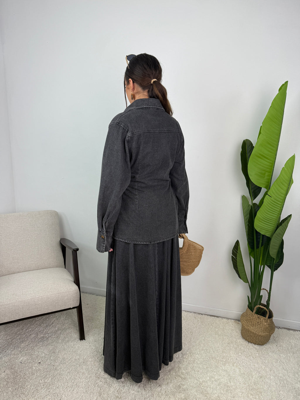 Ensemble Jupe Jean Jeanne