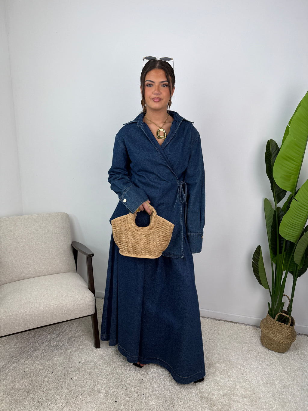 Ensemble Jupe Jean Jeanne