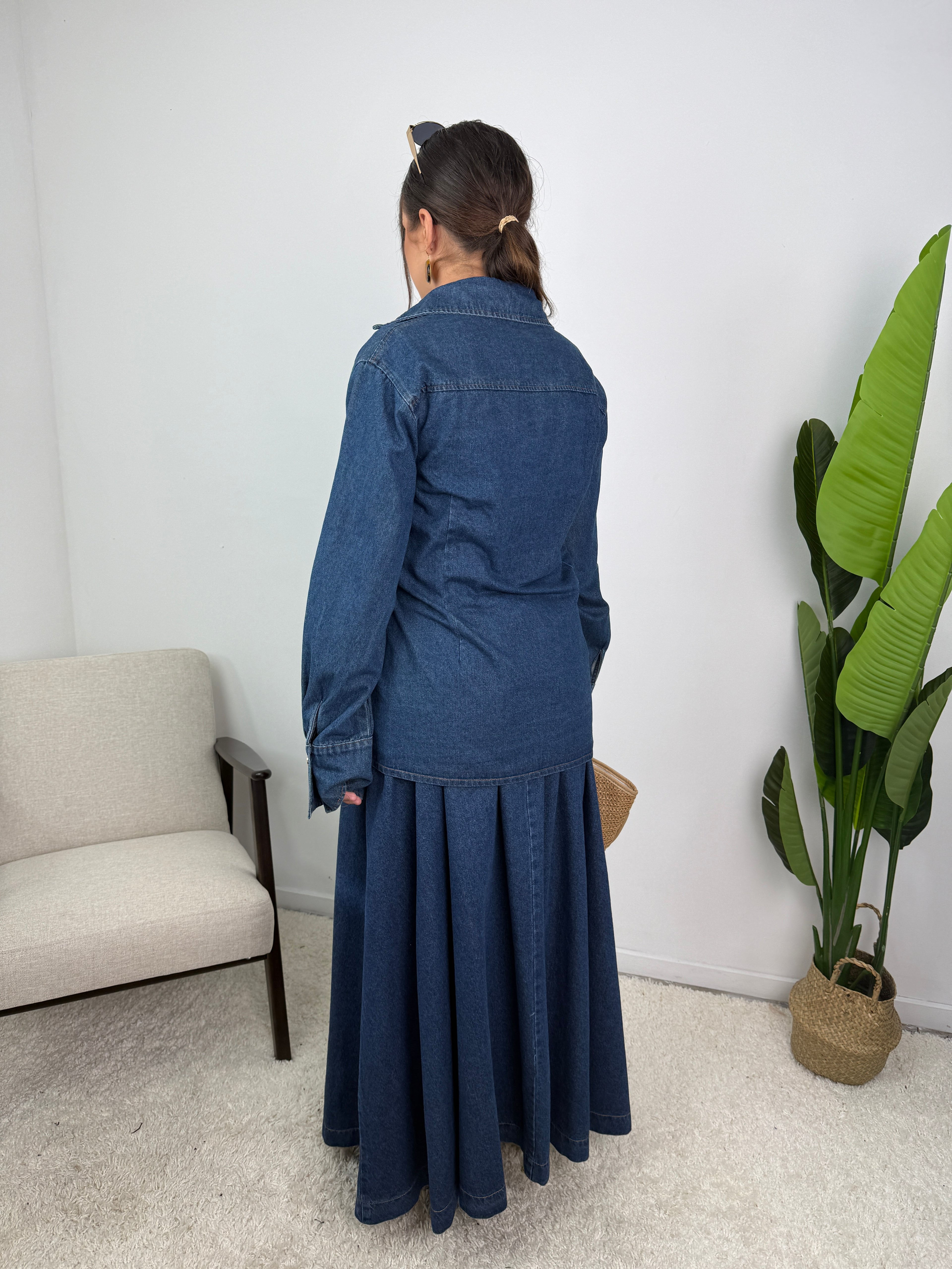 Ensemble Jupe Jean Jeanne