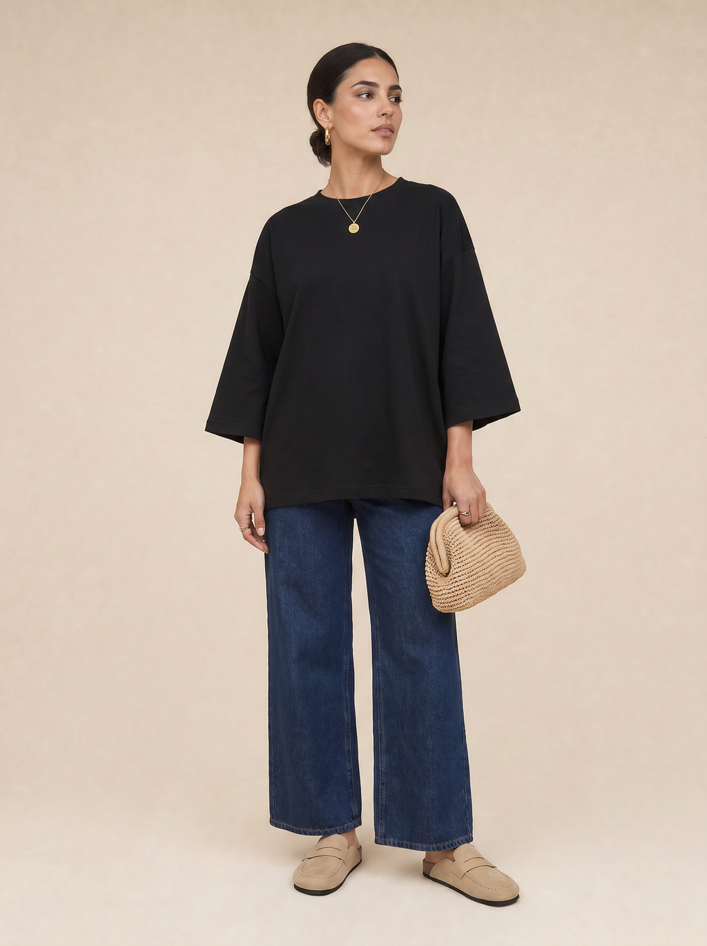 T-shirt manches trois quart AMEL