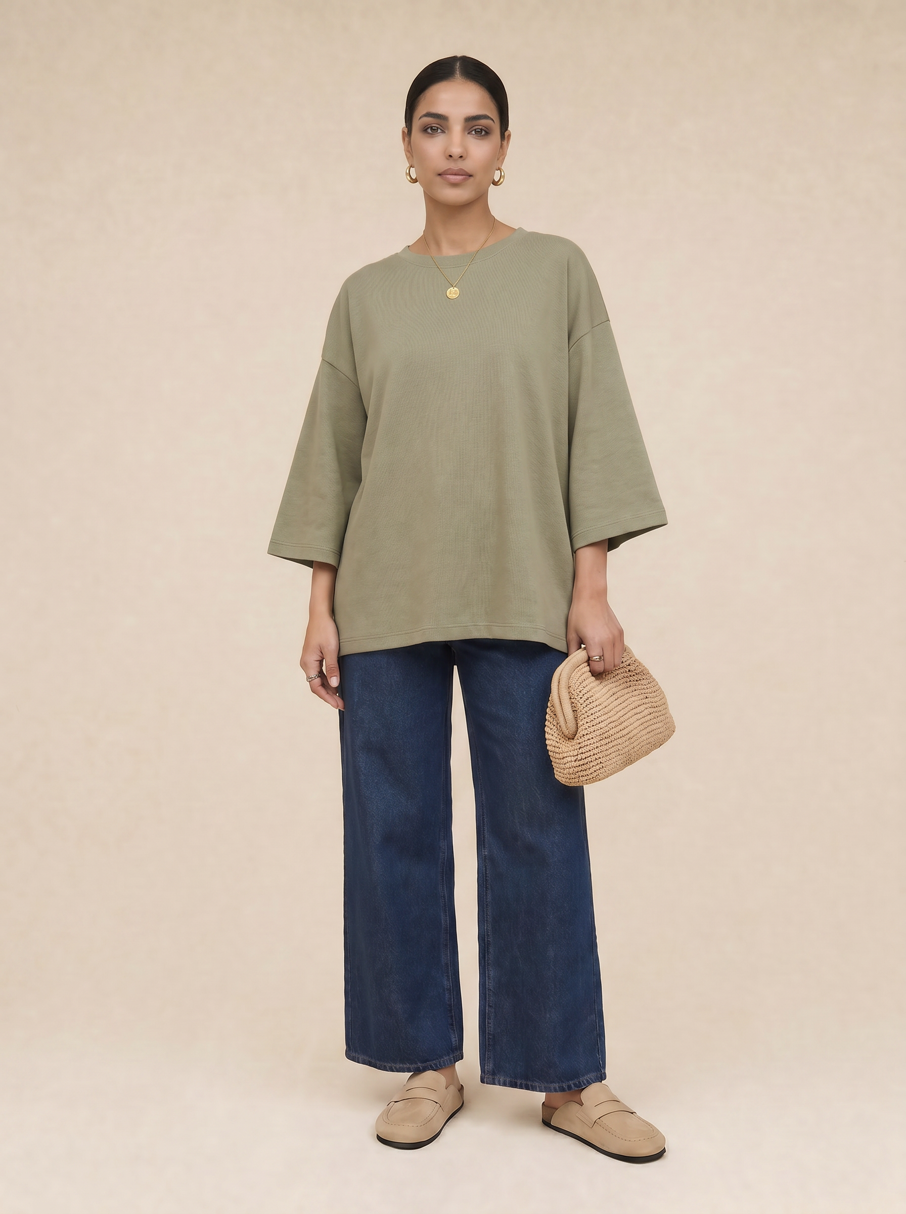 T-shirt manches trois quart AMEL