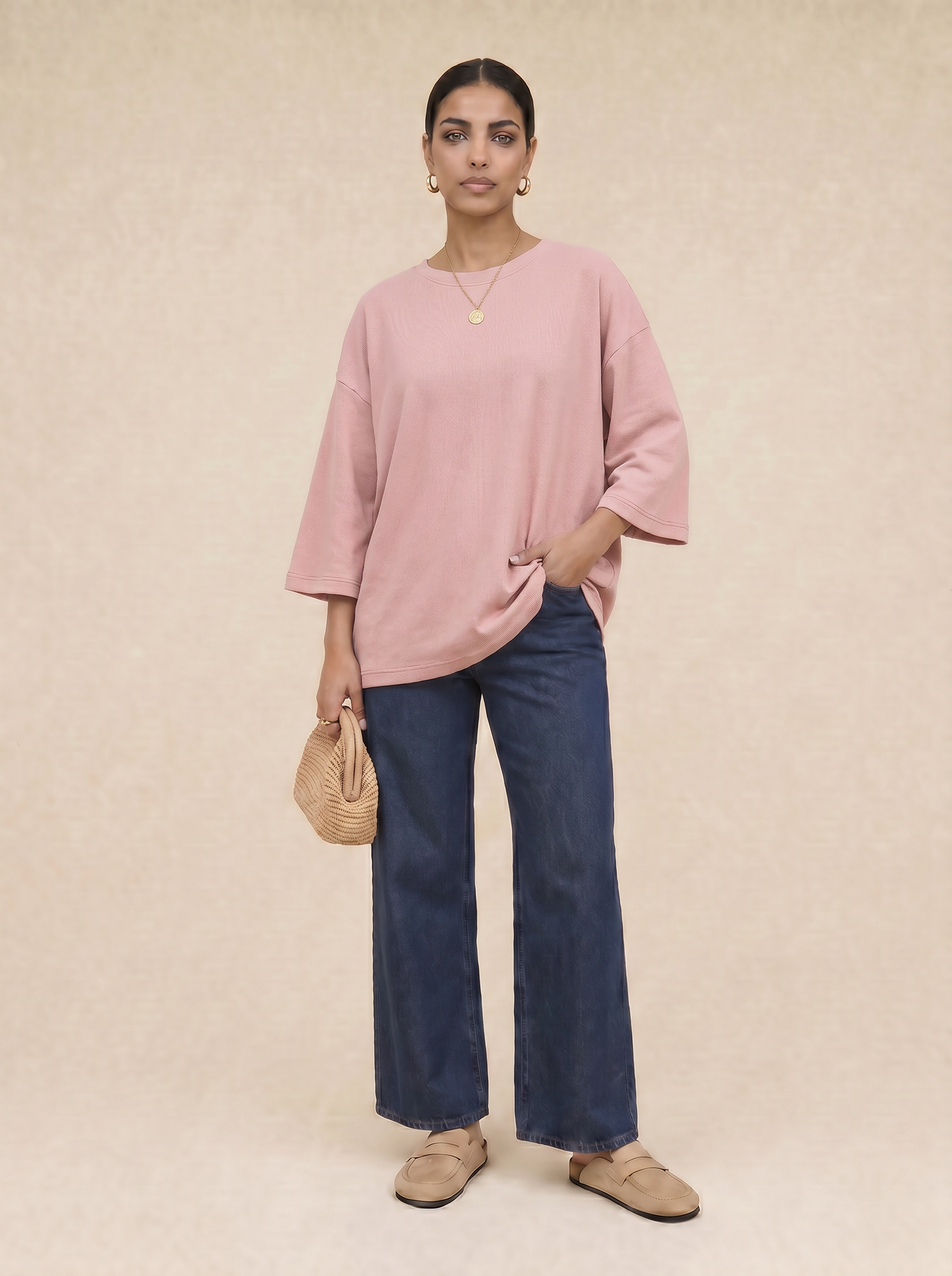 T-shirt manches trois quart AMEL