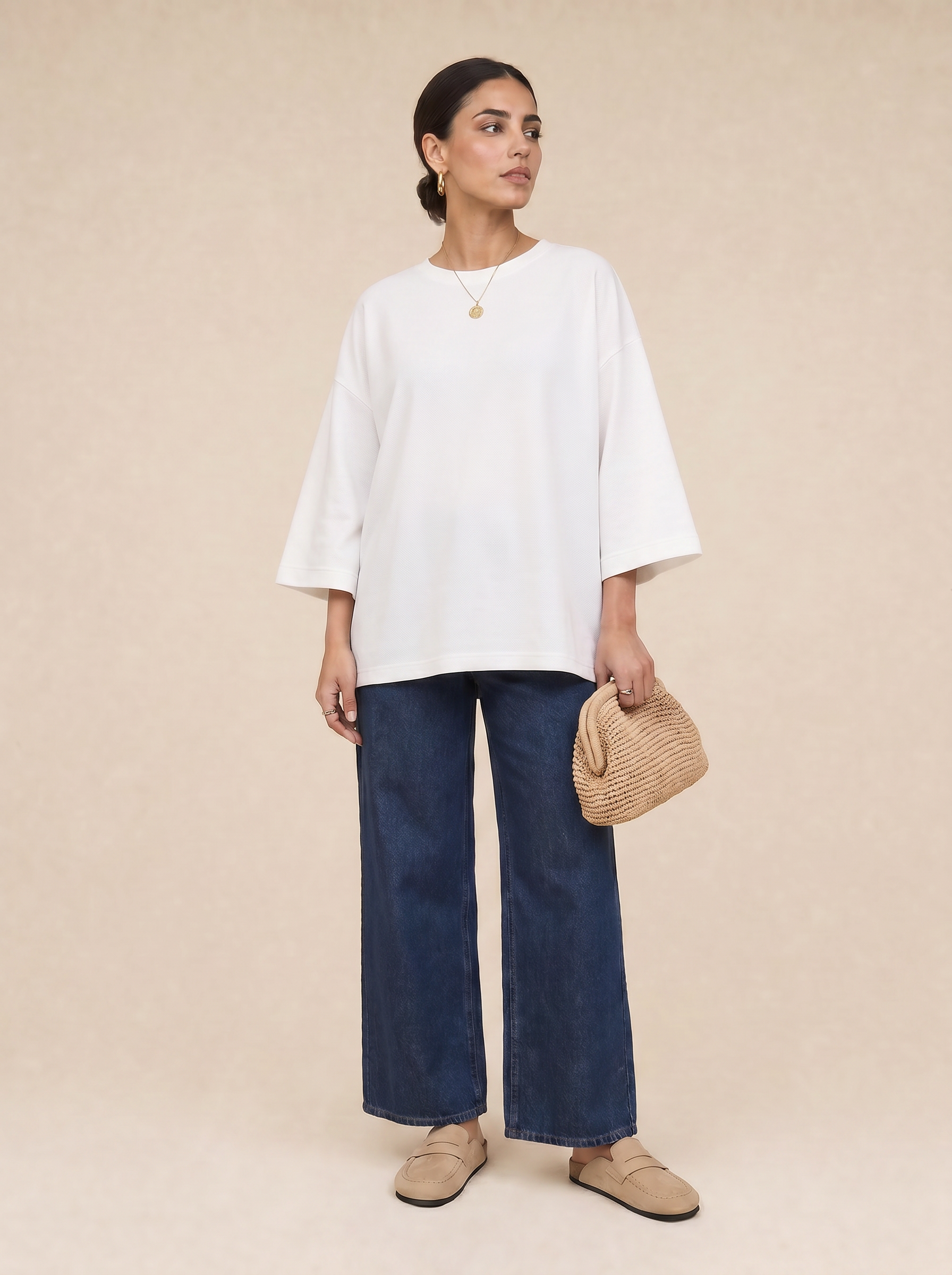 T-shirt manches trois quart AMEL