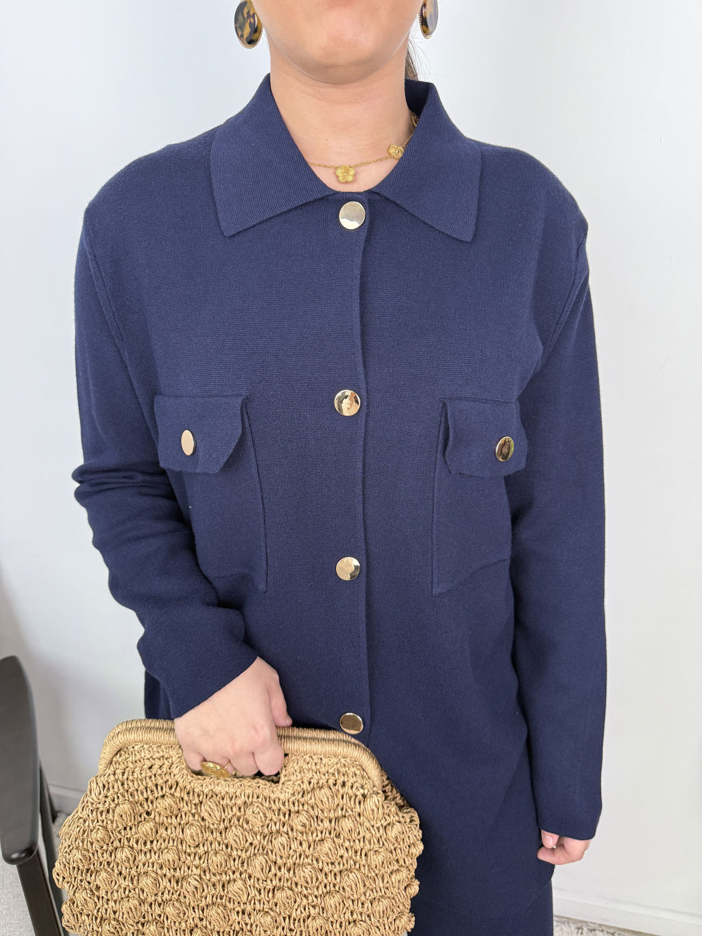 Ensemble Victoire – Maille boutonnée