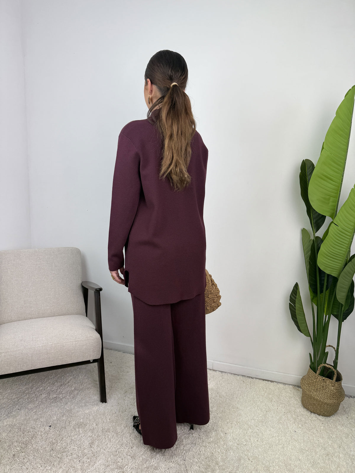 Ensemble Victoire – Maille boutonnée