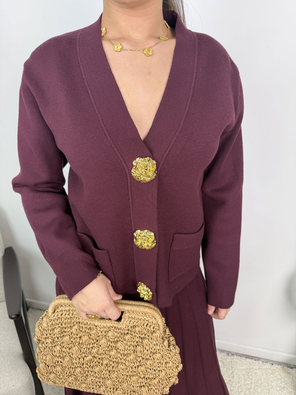 Ensemble Samira – Maille plissée