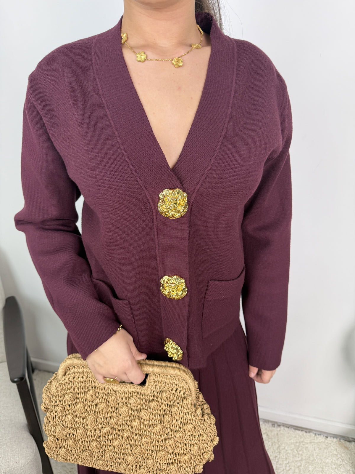 Ensemble Samira – Maille plissée