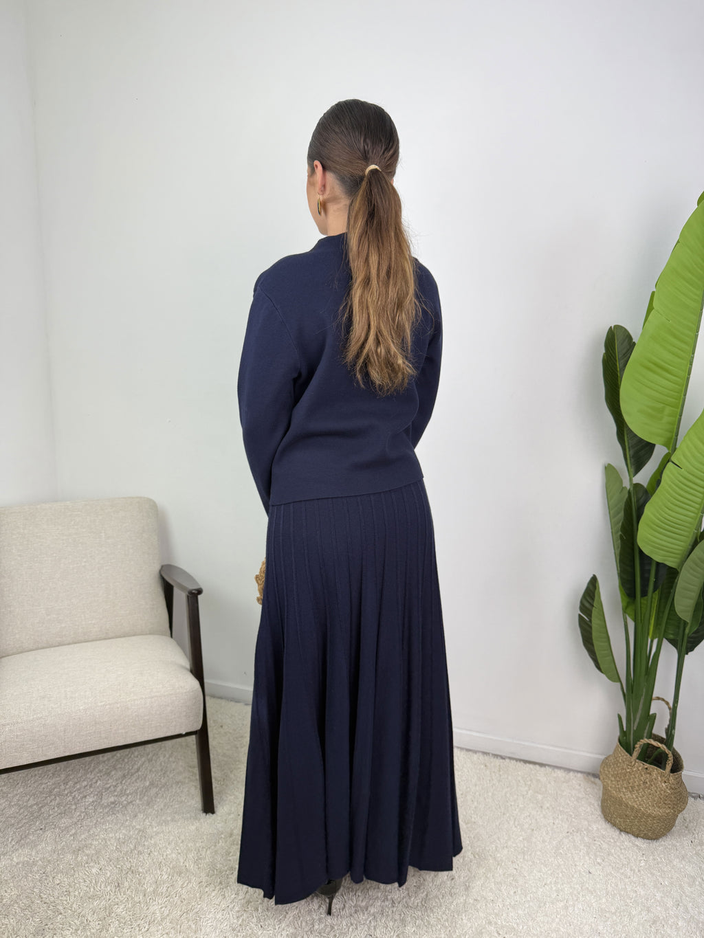 Ensemble Samira – Maille plissée