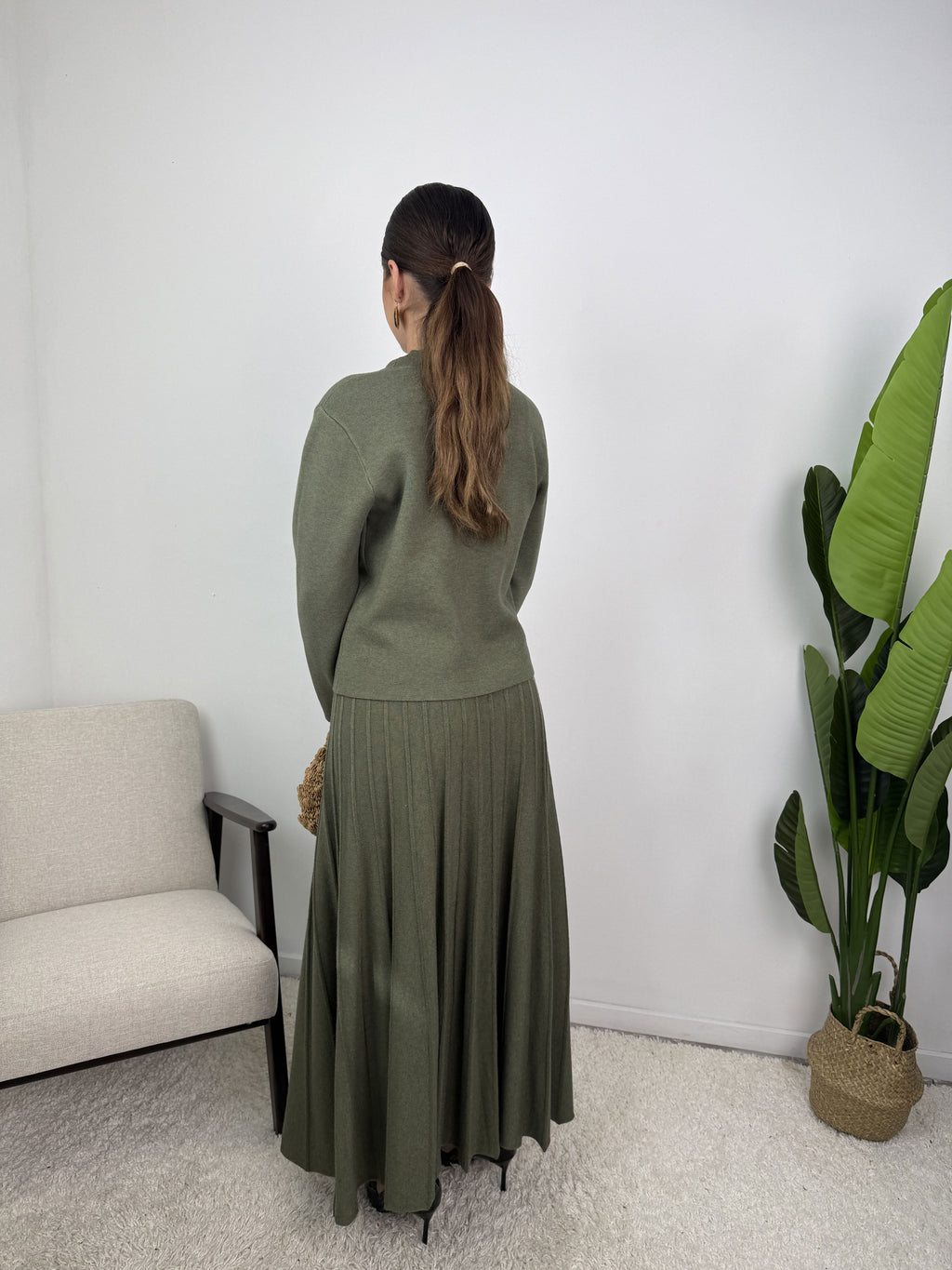 Ensemble Samira – Maille plissée