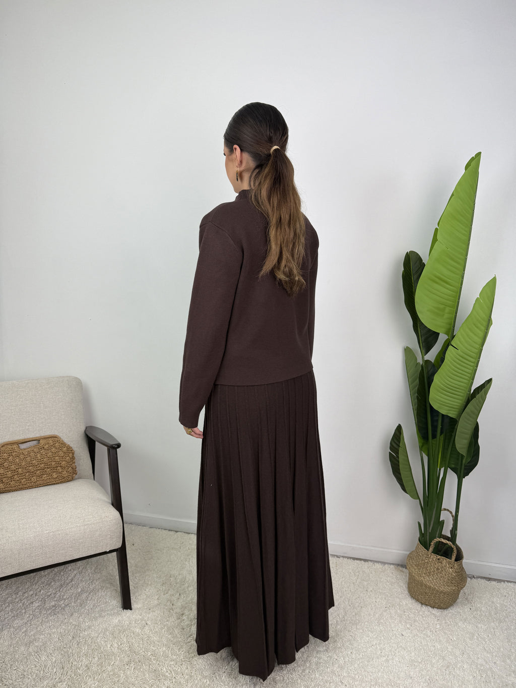 Ensemble Samira – Maille plissée