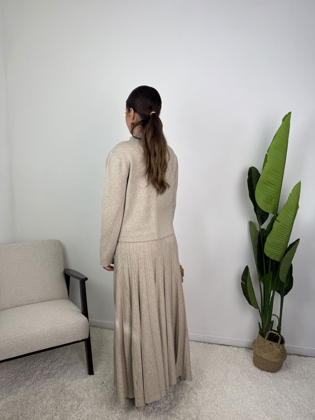Ensemble Samira – Maille plissée