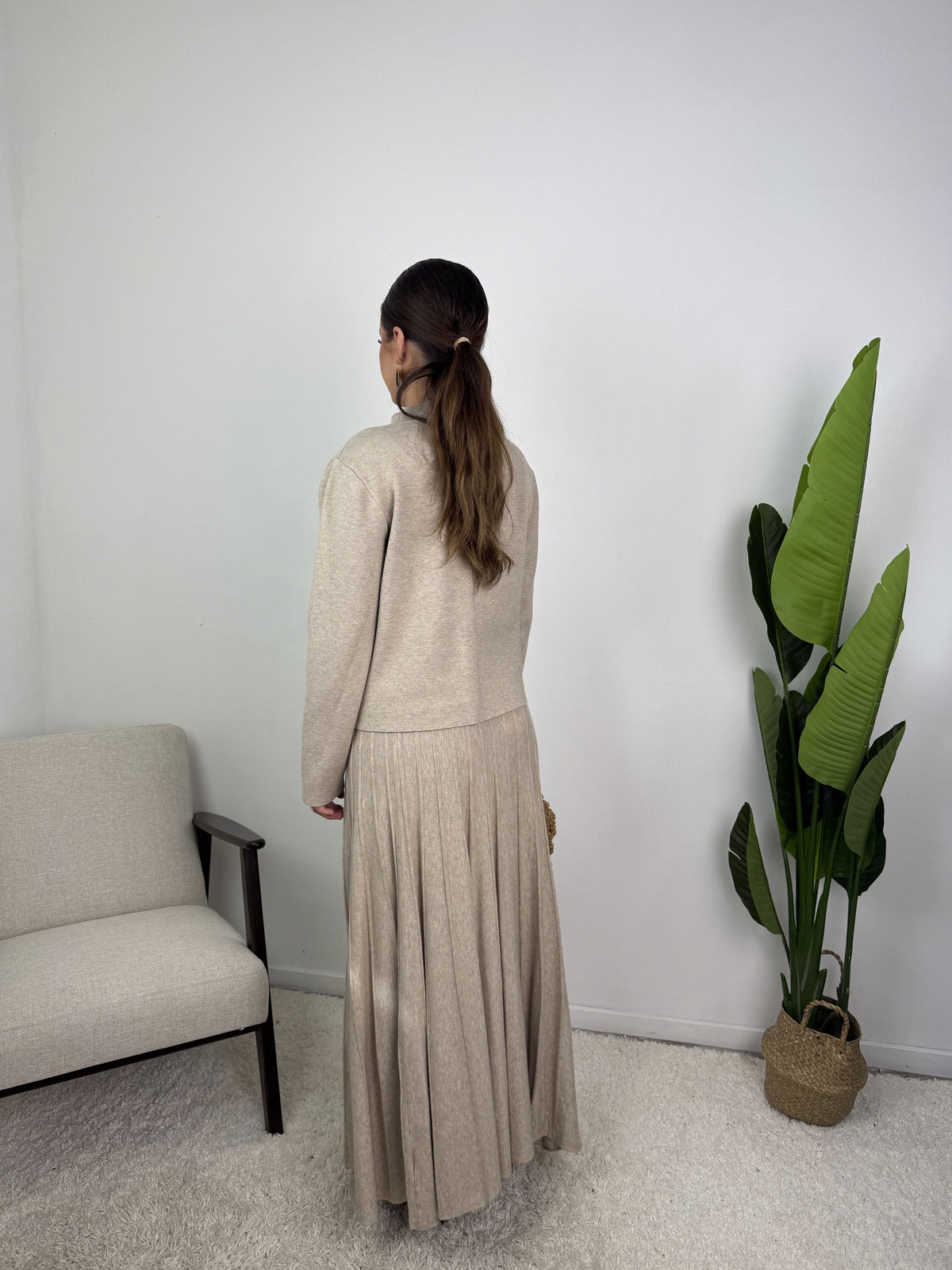Ensemble Samira – Maille plissée