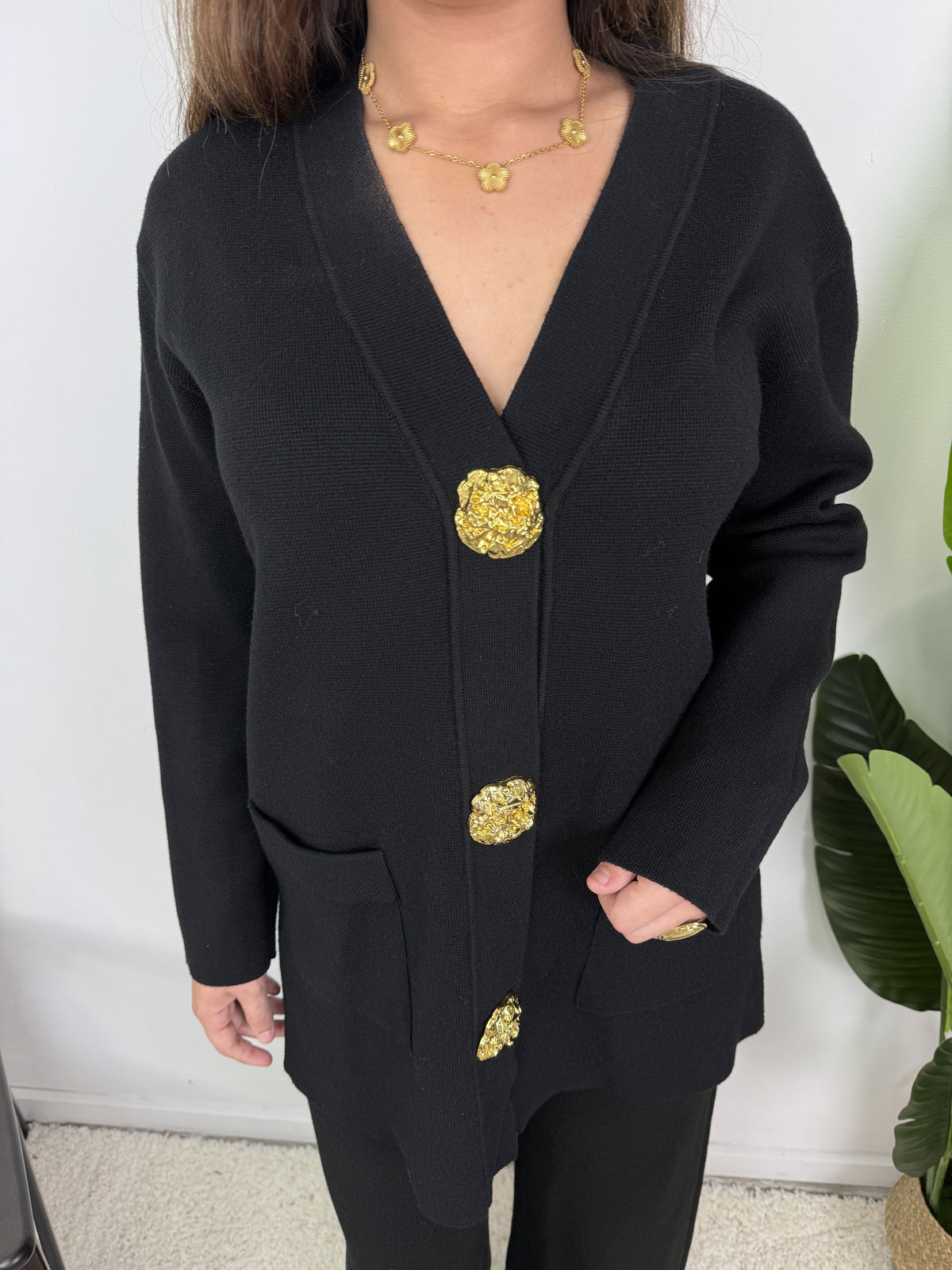 Ensemble Élora – Maille à gros boutons