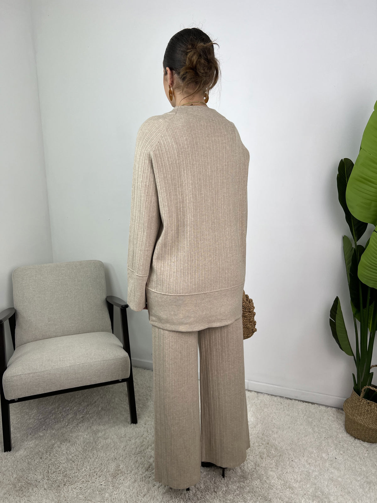 Ensemble Naïa – Maille côtelée
