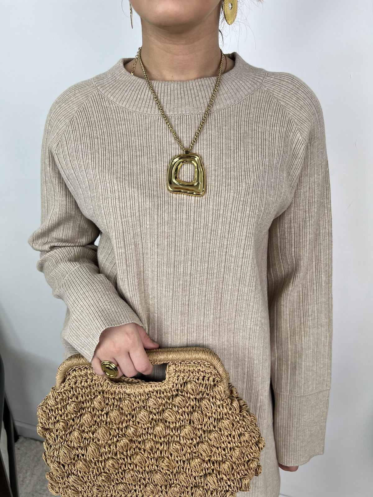 Ensemble Naïa – Maille côtelée
