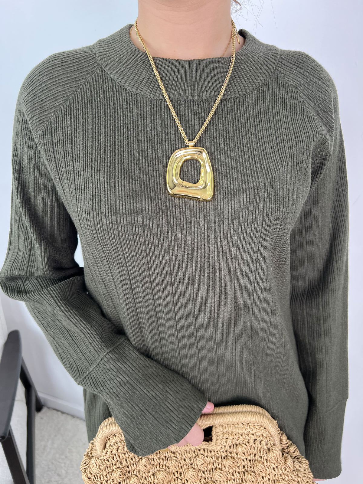 Ensemble Naïa – Maille côtelée