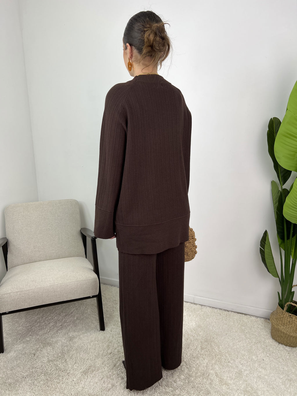 Ensemble Naïa – Maille côtelée