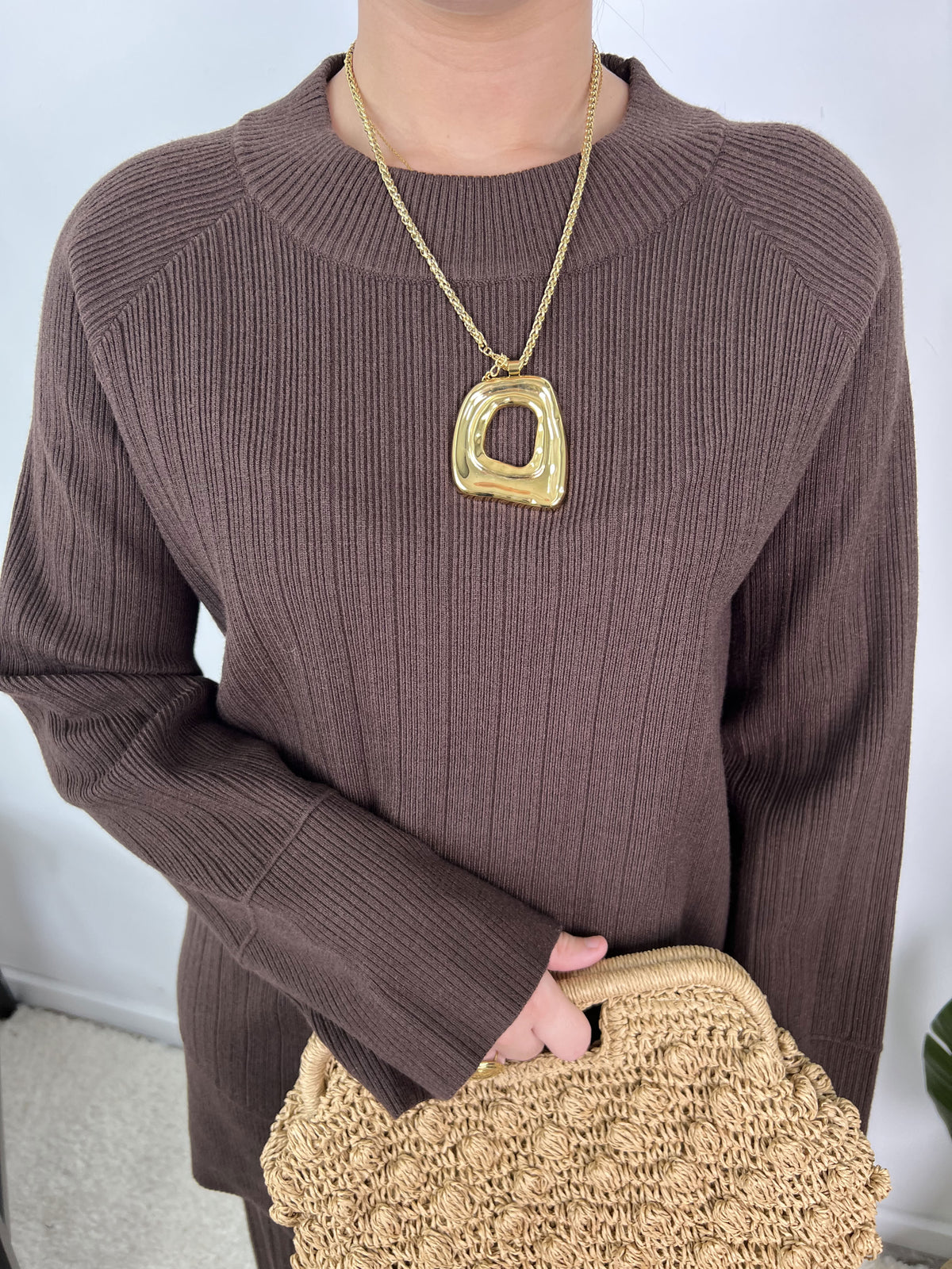 Ensemble Naïa – Maille côtelée