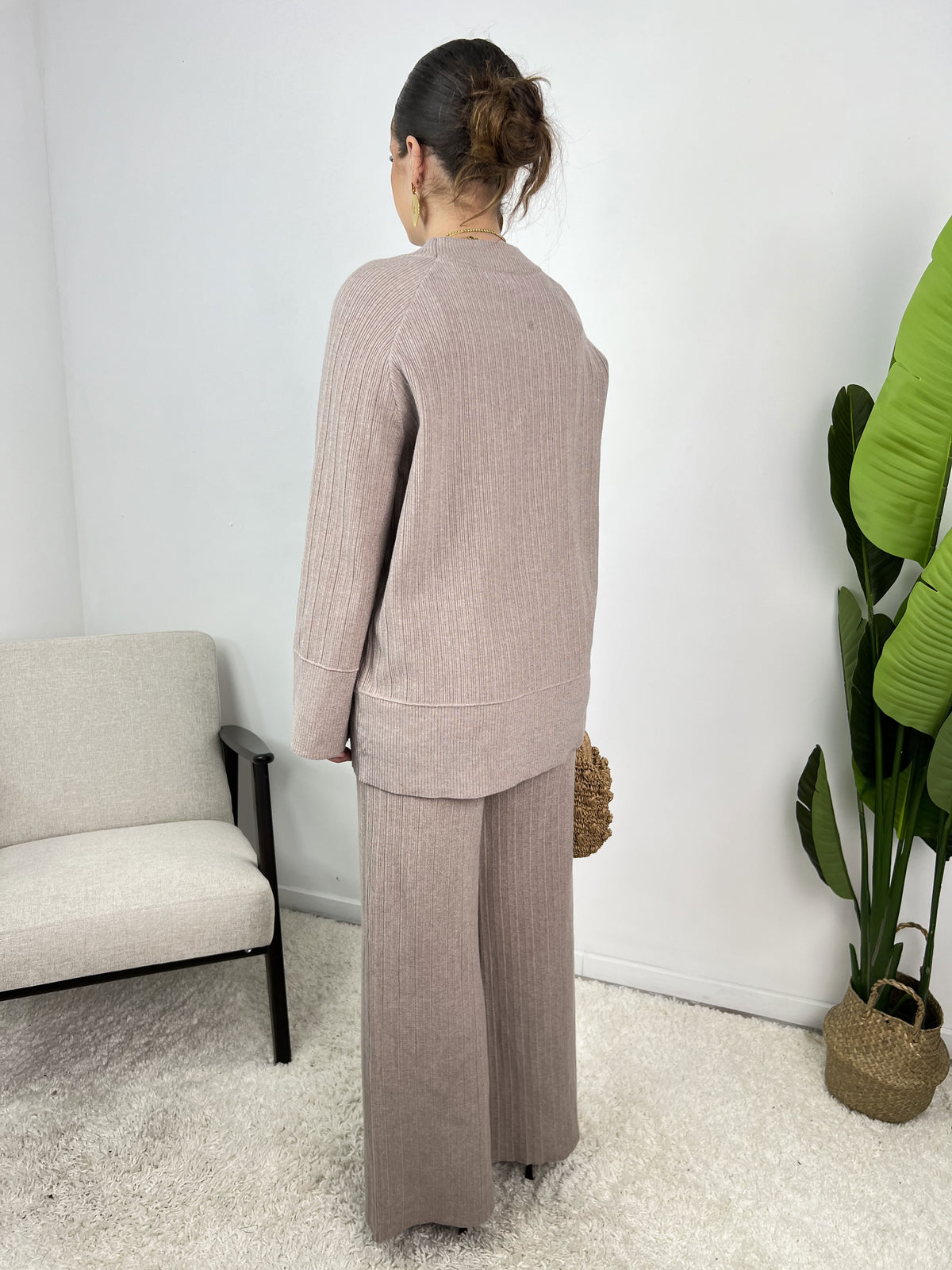 Ensemble Naïa – Maille côtelée