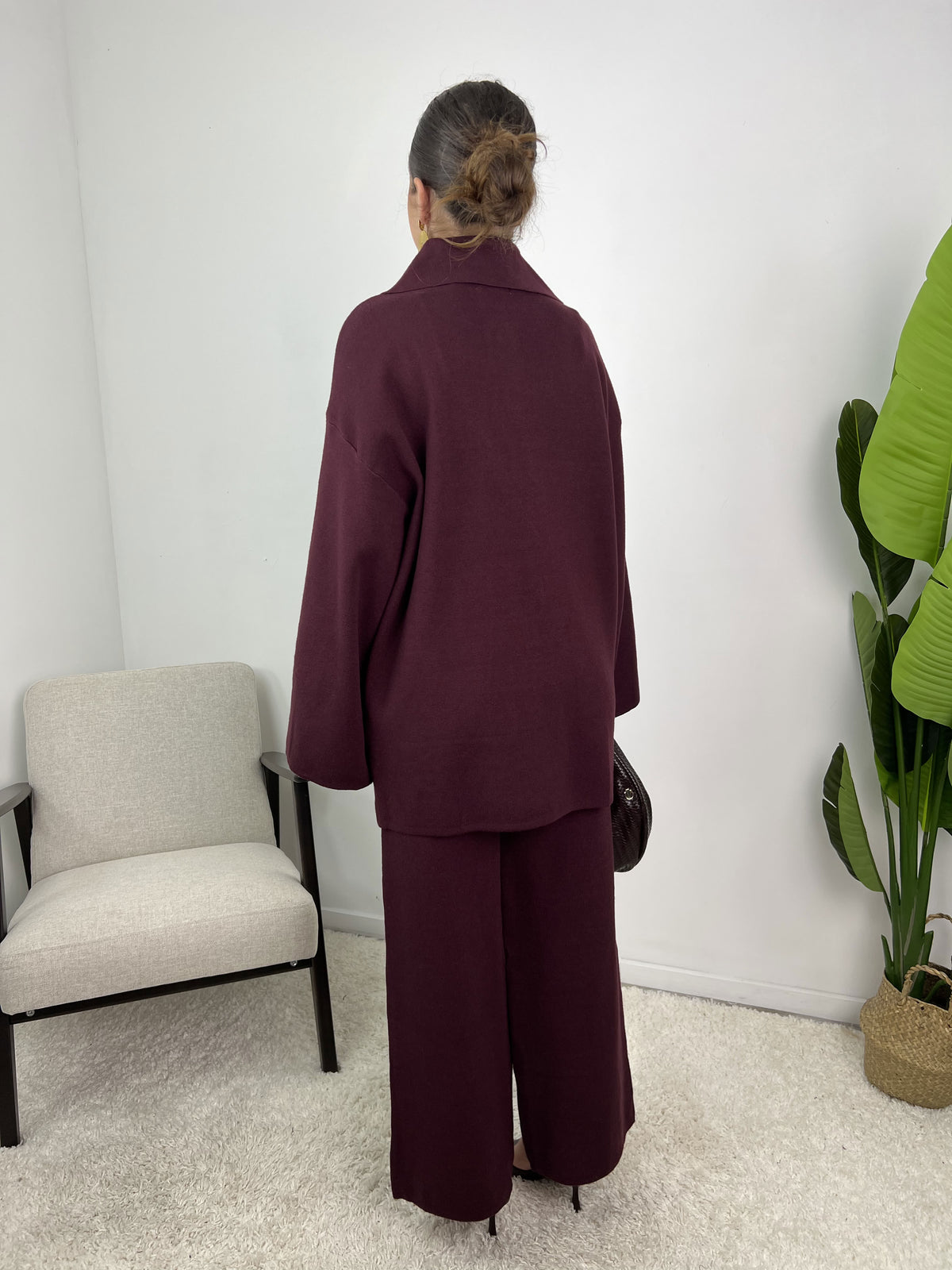 Ensemble à boutons dorés Elysia
