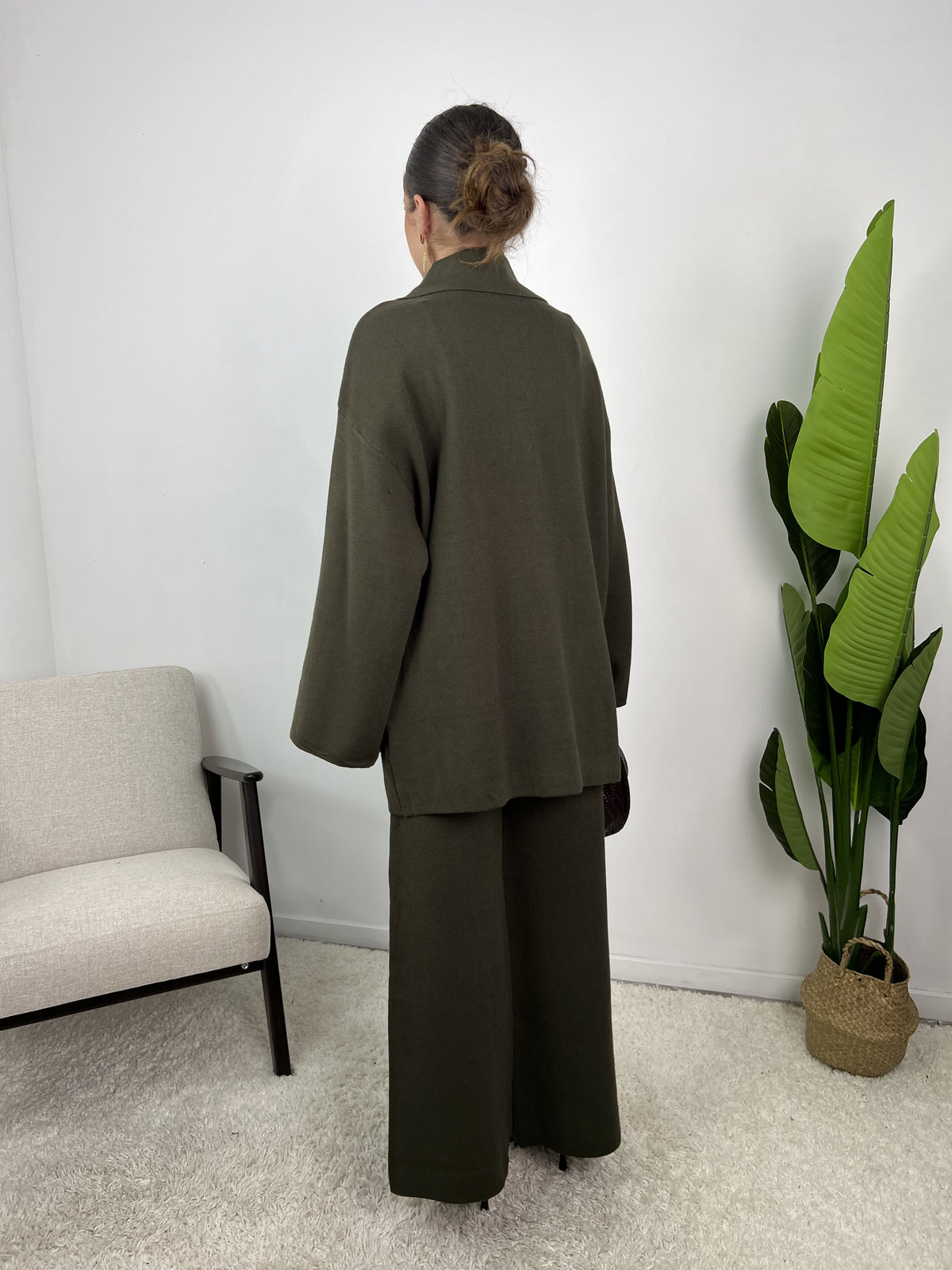 Ensemble à boutons dorés Elysia