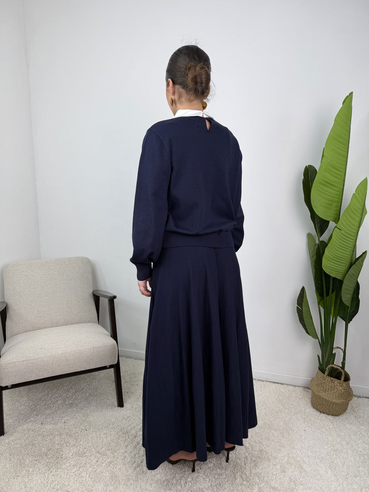 Ensemble Ena  – Maille & jupe évasée