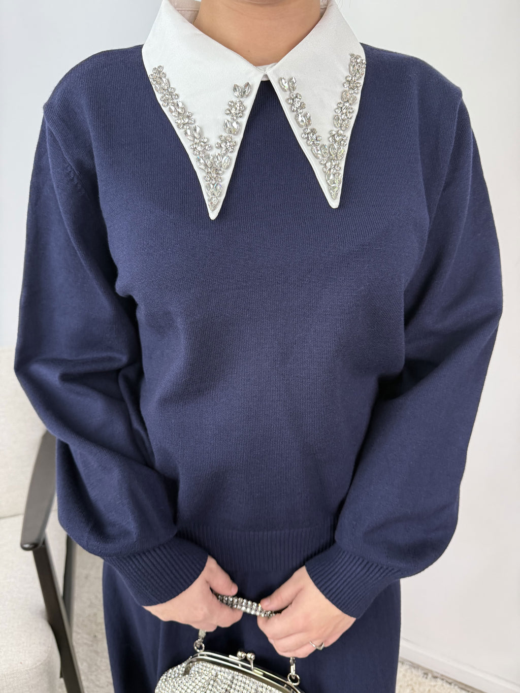 Ensemble Ena  – Maille & jupe évasée