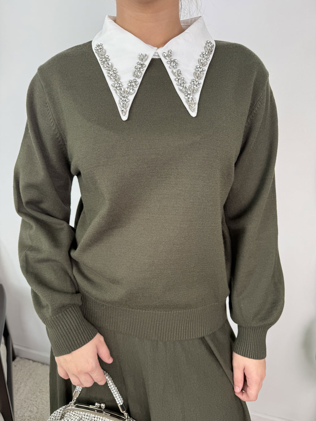 Ensemble Ena  – Maille & jupe évasée