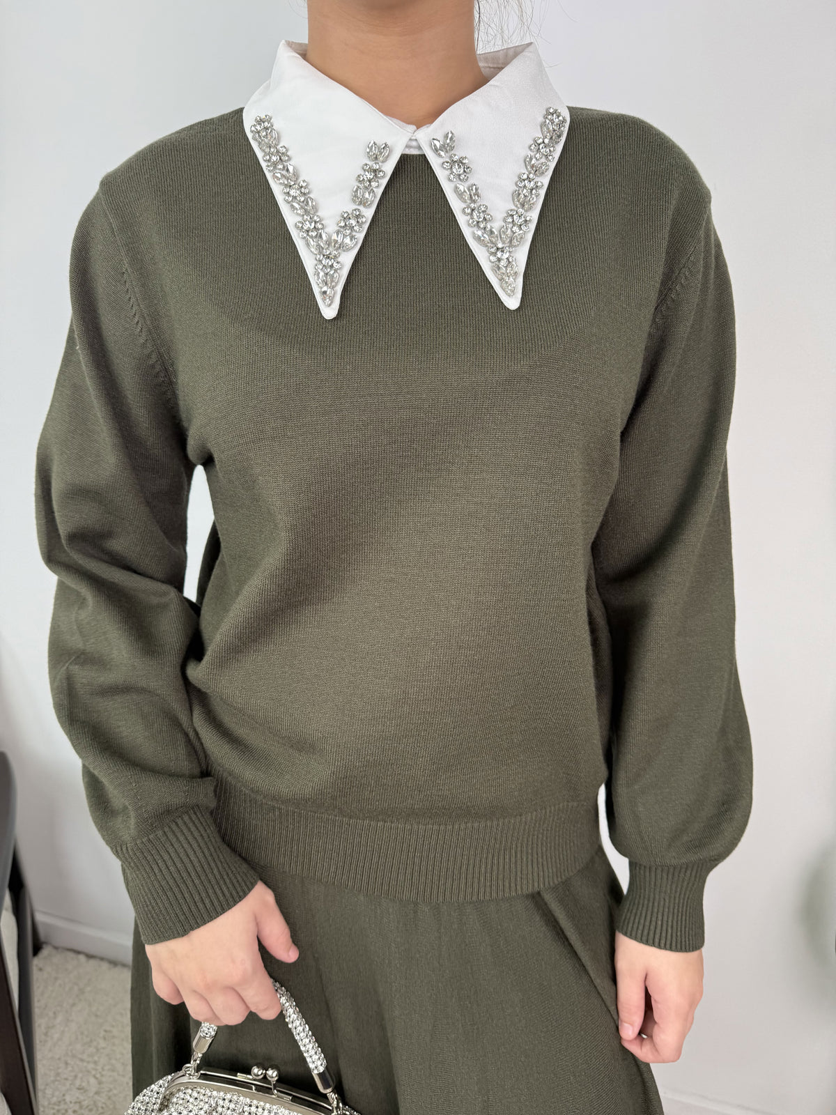 Ensemble Ena  – Maille & jupe évasée