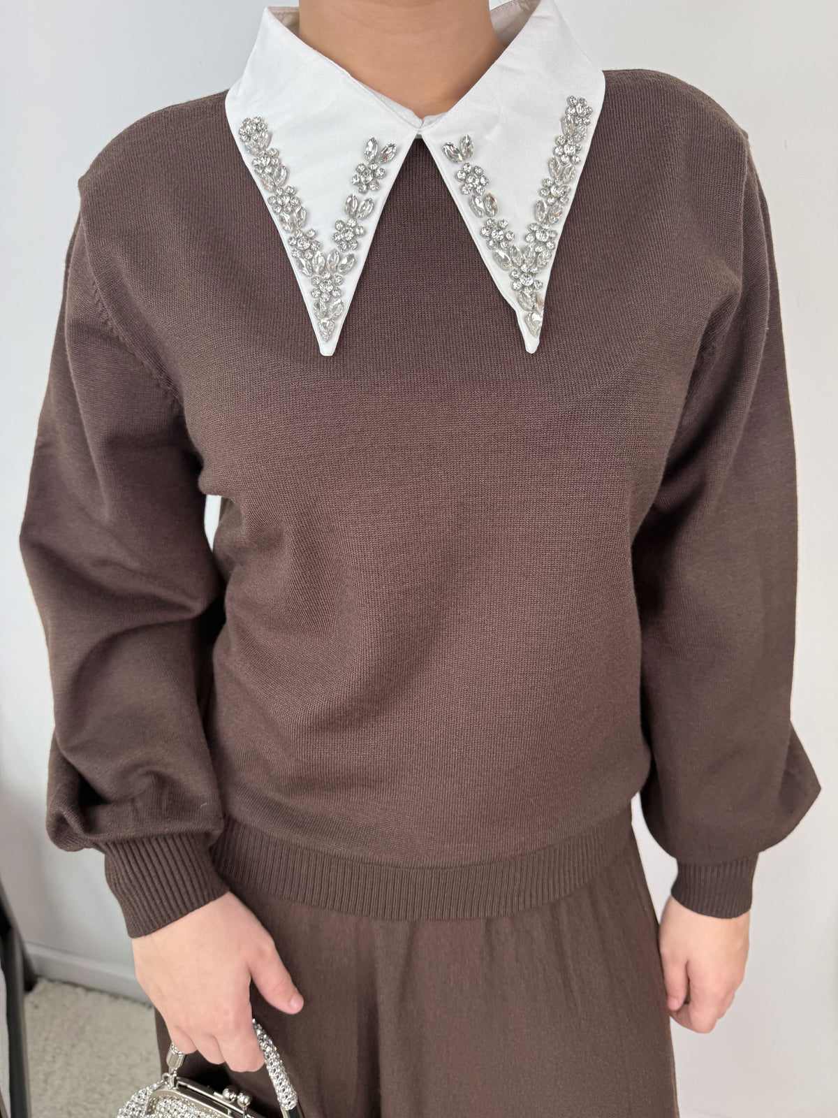 Ensemble Ena  – Maille & jupe évasée