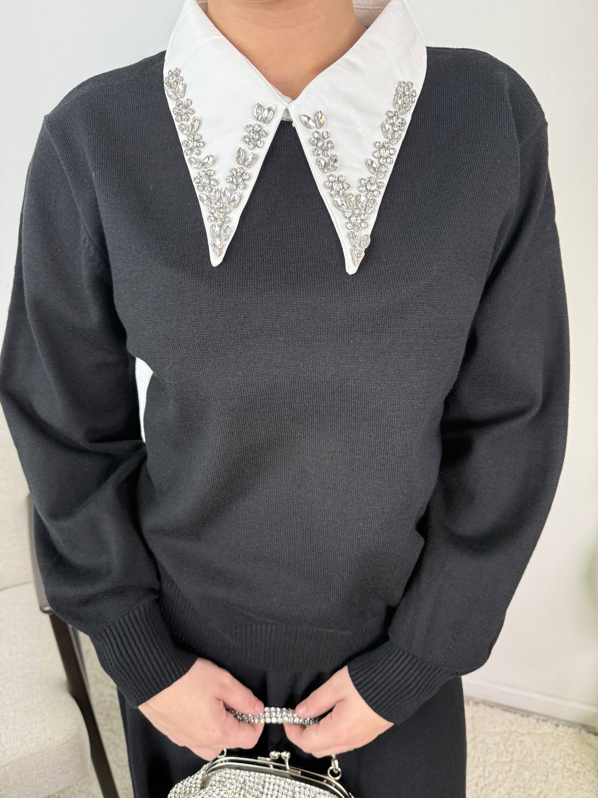 Ensemble Ena  – Maille & jupe évasée