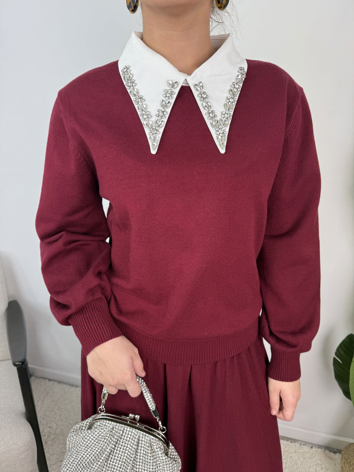 Ensemble Ena  – Maille & jupe évasée