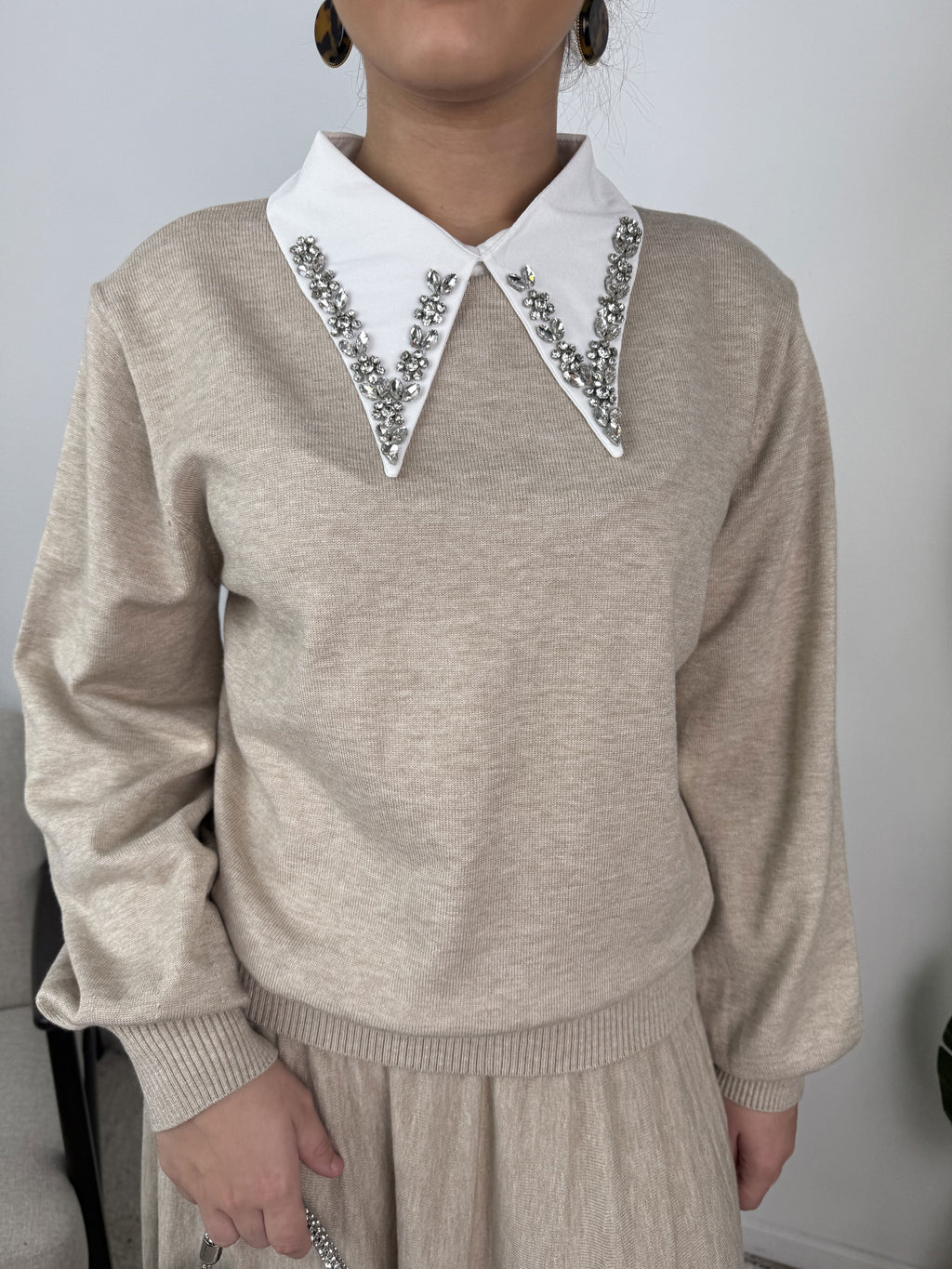 Ensemble Ena  – Maille & jupe évasée
