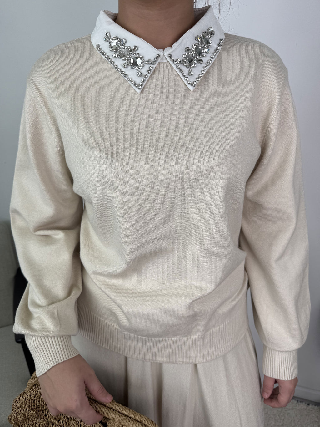 Ensemble Myra – Maille & jupe évasée
