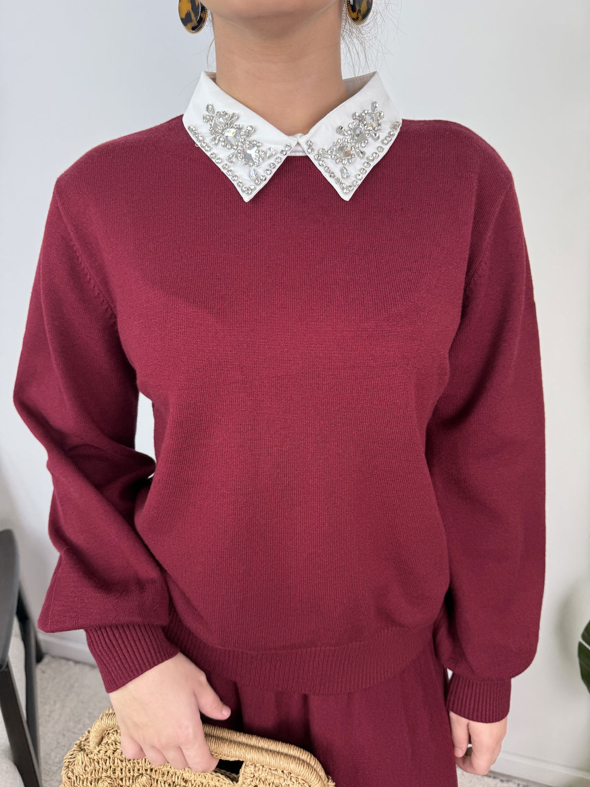 Ensemble Myra – Maille & jupe évasée