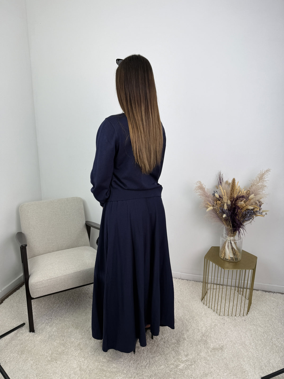 Ensemble Elise – Maille & jupe évasée