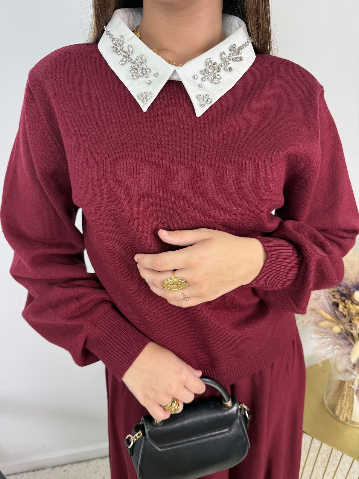 Ensemble Elise – Maille & jupe évasée