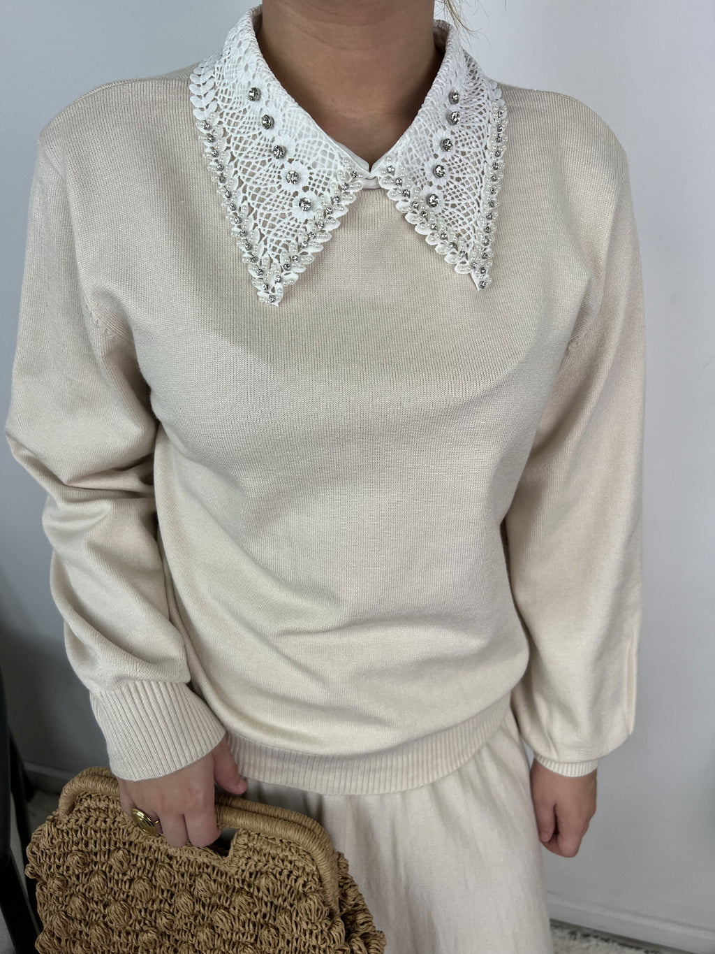 Ensemble Lisa – Maille & jupe évasée