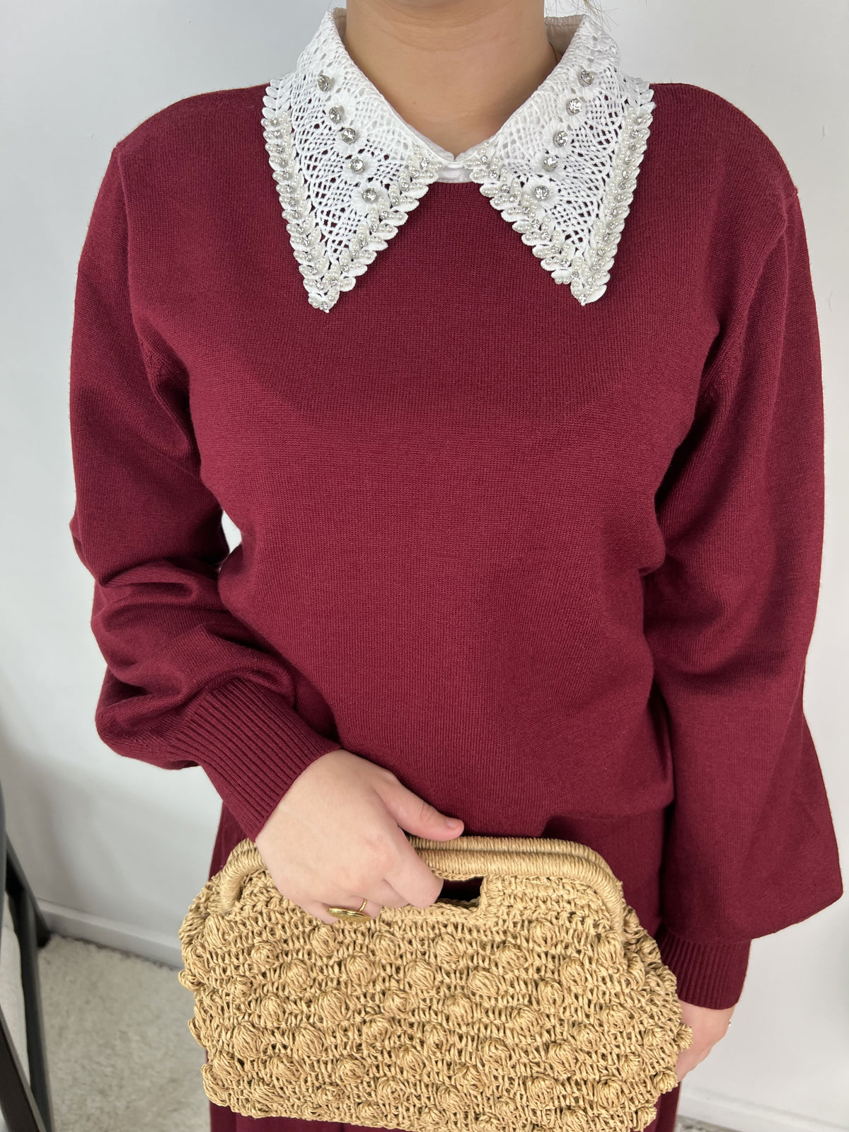 Ensemble Lisa – Maille & jupe évasée