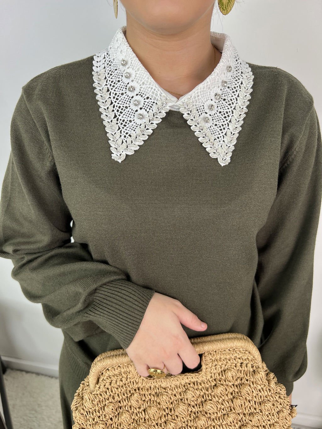 Ensemble Lisa – Maille & jupe évasée