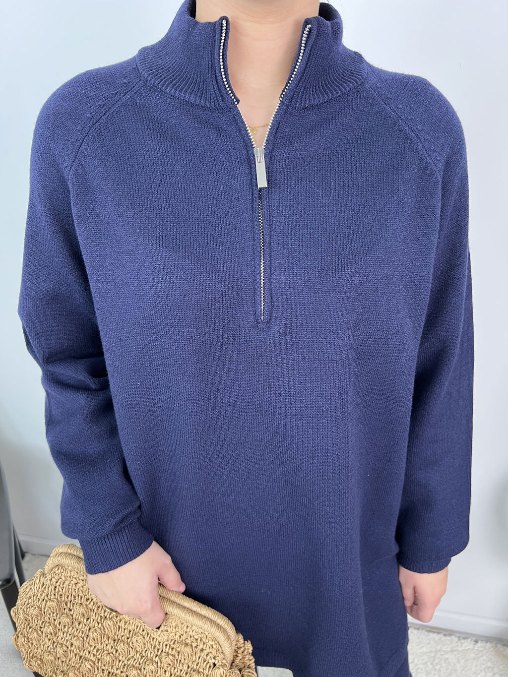 Ensemble Maya – Maille col zippé