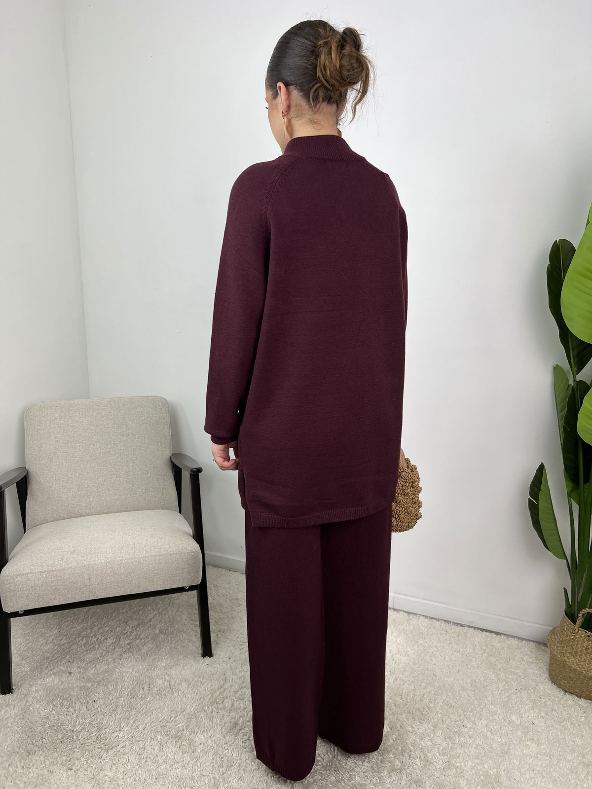 Ensemble Maya – Maille col zippé
