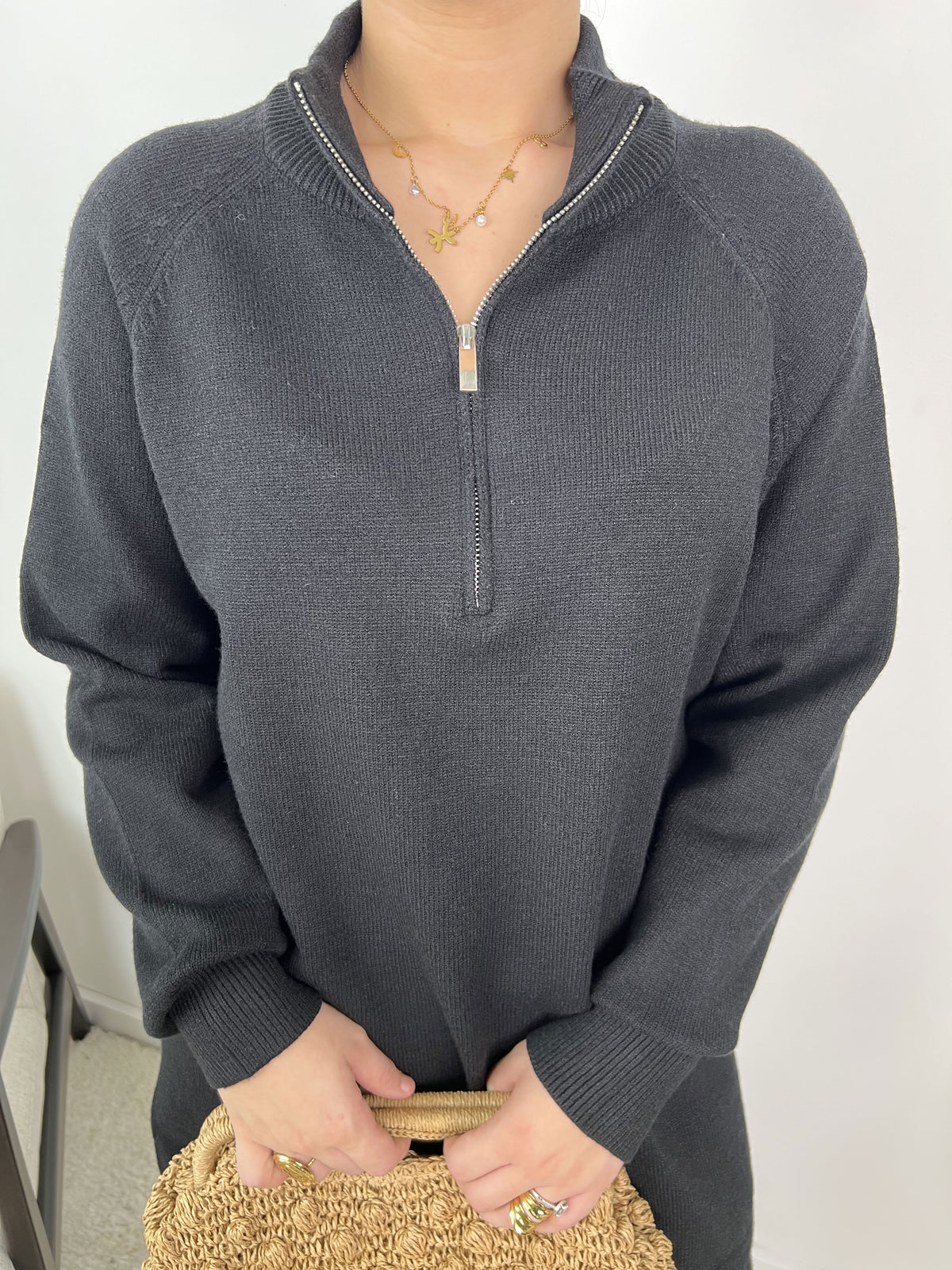 Ensemble Maya – Maille col zippé