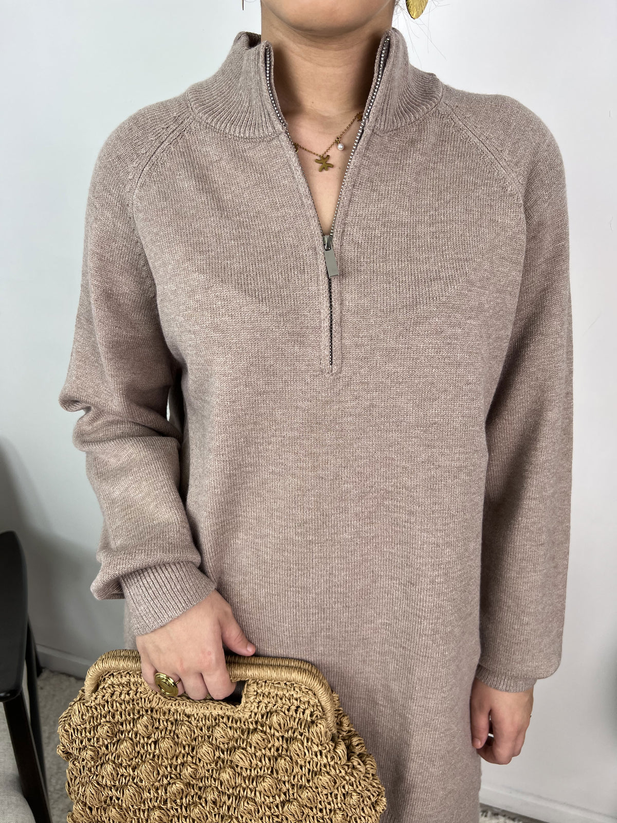 Ensemble Maya – Maille col zippé